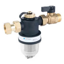 AFRISO Kompaktowy magnetyczny separator zanieczyszczeń ADS 110 uniwersalne przyłącza G3/4" 7711000